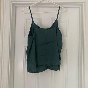 Blue/green spaghetti strap Target tank